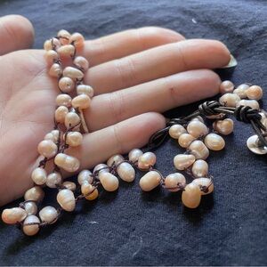 Pink Pearl necklace